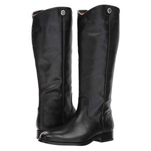 FRYE Melissa button boot black